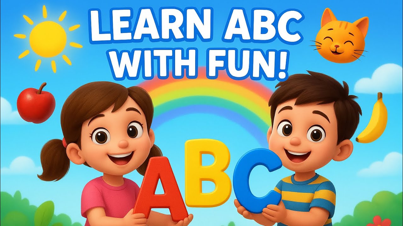 ABC Song for Kids | Learn A to Z with Fun 3D Animation | Tiny Alphabet ...