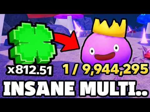 I Got HIGHEST LUCK BOOST in ROBLOX SLIME RNG...