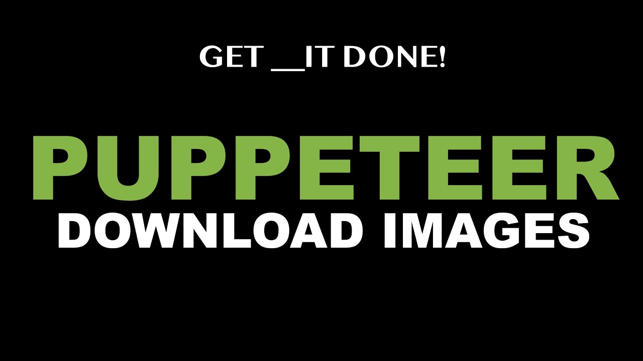 Puppeteer Images