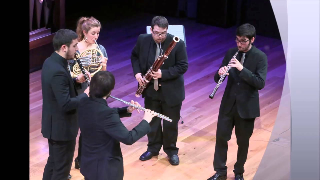 Jean Françaix Wind Quintet No.1 DACAP W. Quintet I. Andante tranquilo