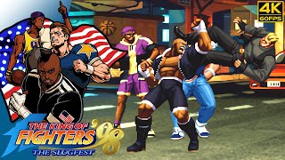 The King of Fighters '98  American Sports Team (Arcade / 1998) 4K 60FPS