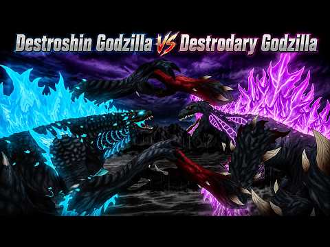 Destroshin Godzilla VS Destrodary Godzilla Was INSANE!