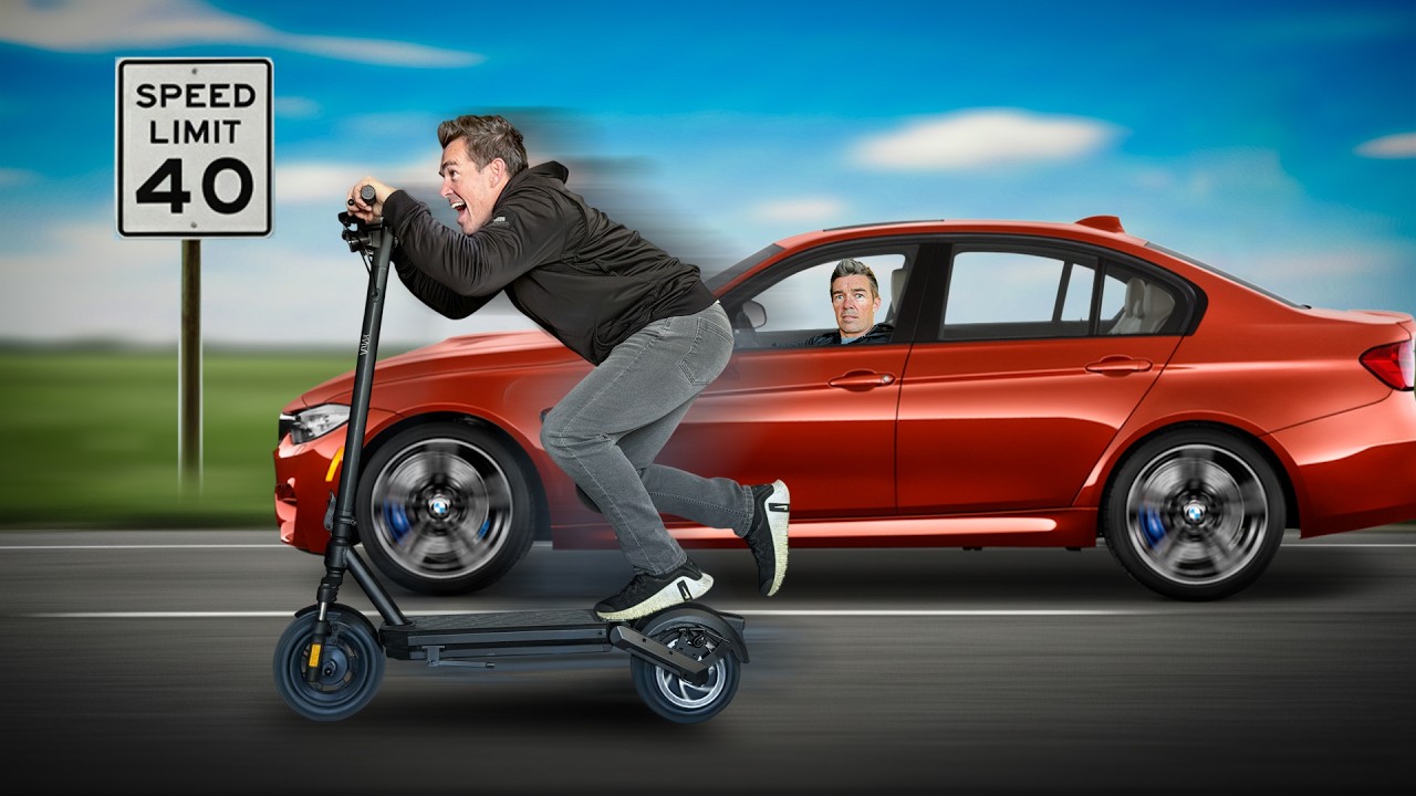 $1,200 Scooter That Can Keep Up With Cars - YouTube