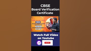 How to get CBSE board verification certificate | Fly High #Shorts