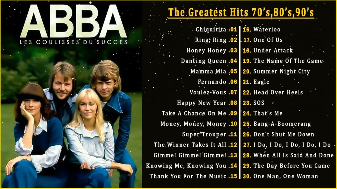 A B B A Greatest Hits Full Album 2022 - Best Songs of A B B A - A B B A Gold Ultimate