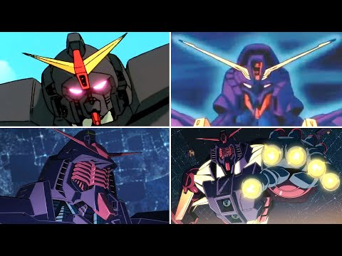 Psycho Gundam Comparison (Zeta & ZZ VS GQuuuuuuX)[Zガンダム