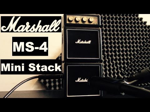 Marshall MS-4 Mini Stack Amp  Review