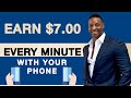 Earn $7.00 Every 1 Min With Your PHONE | Free Paypal Money | Make Money Online 2021
