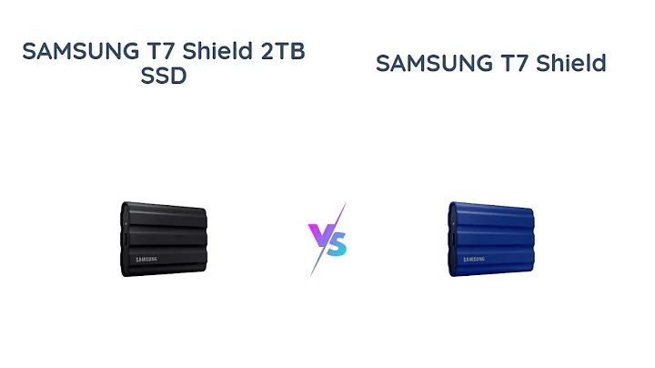 Samsung T7 Shield 2TB vs Samsung T7 Shield 1TB | Portable SSD Comparison