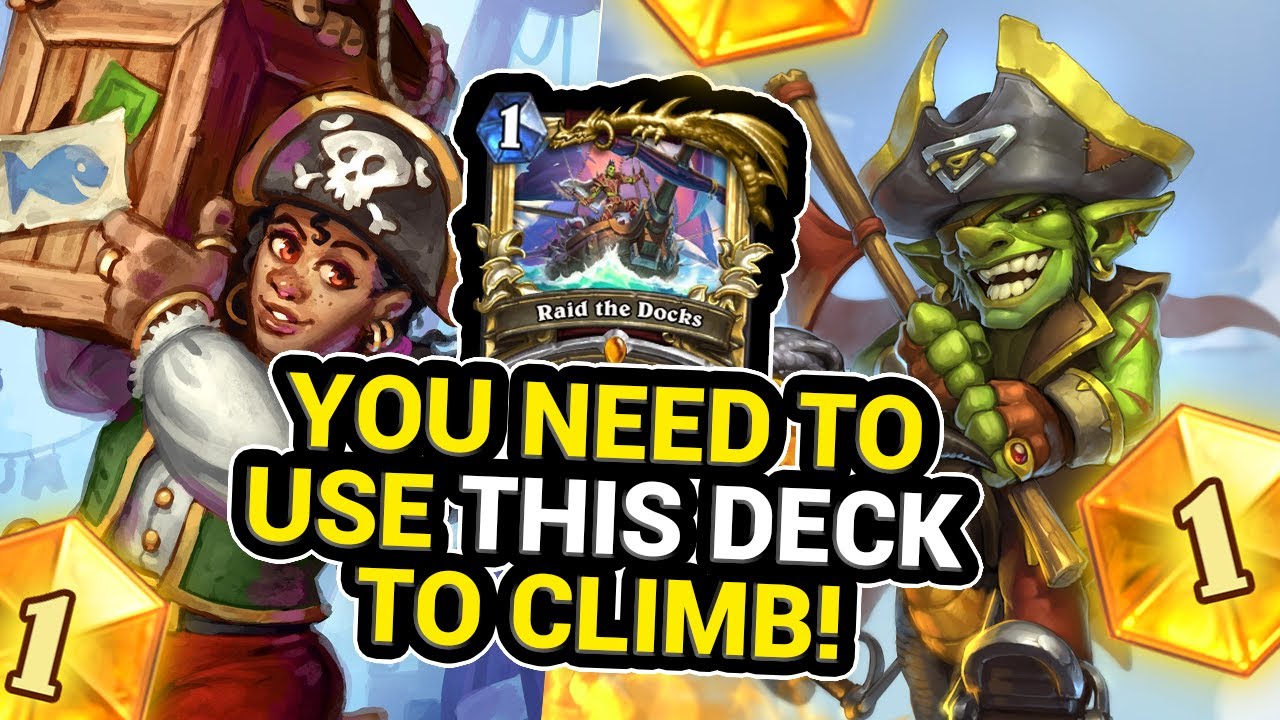 [Wild] THE BEST CLIMBING DECK! (Quest Pirate Warrior) | United in Stormwind | Wild Hearthstone