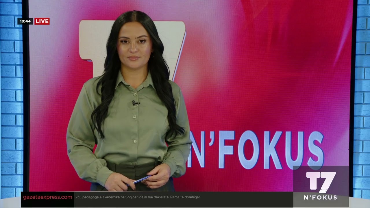 Lajmet e orës 19-30, 19.10.2026 | N'FOKUS | T7

Facebook: https://www.facebook.com/televizioni7
Instagram: https://www.instagram.com/televizioni7
Web: https://www.televizioni7.com

© & ℗ T7 SH.P.K. All rights reserved!