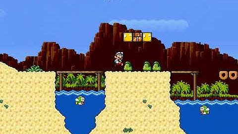 SMBX 1.4.5 Custom Level: Rip Van Lagoon (World 1-4)