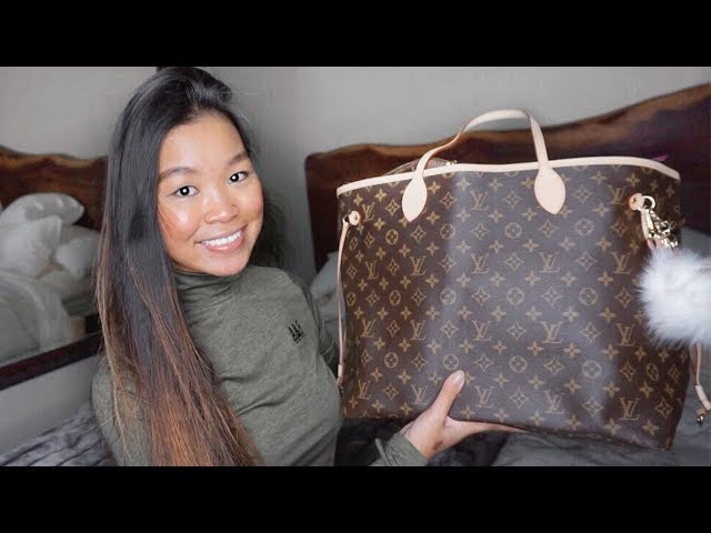 WHAT'S IN MY CARRY-ON BAG (LOUIS VUITTON NEVERFULL GM MONOGRAM