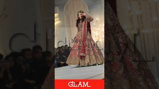 Neelam Munir dances while ramp walk at Bridal Couture Week 2023 | neelammuneer