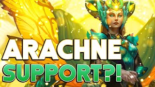 ARACHNE SUPPORT ACTUALLY SLAPS!? - Smite