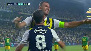 Fenerbahçe 5 0 Zimbru   Avrupa Konferans Ligi   Eleme Turu İlk Maçı