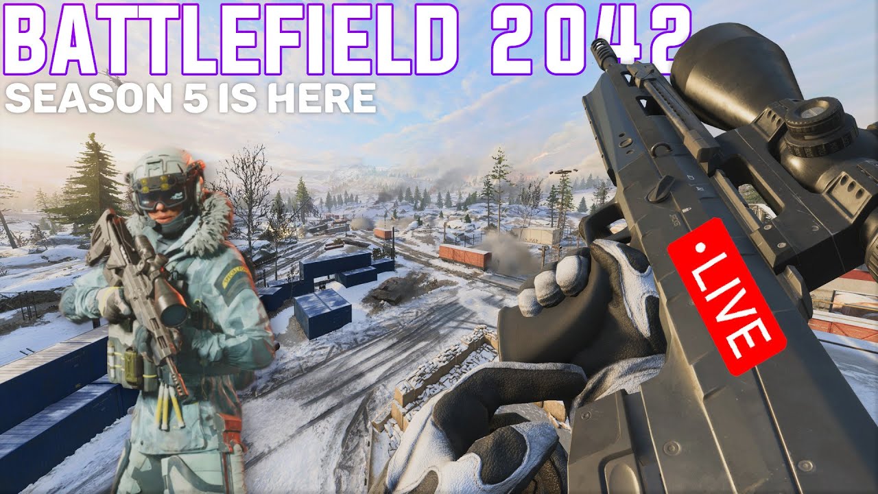 SEASON 5 THE BEST UPDATE YET? | BATTLEFIELD 2042 | LIVE | - YouTube