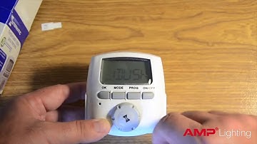 How to program the Intermatic Astronomic Digital Timer | AMP® Lighting