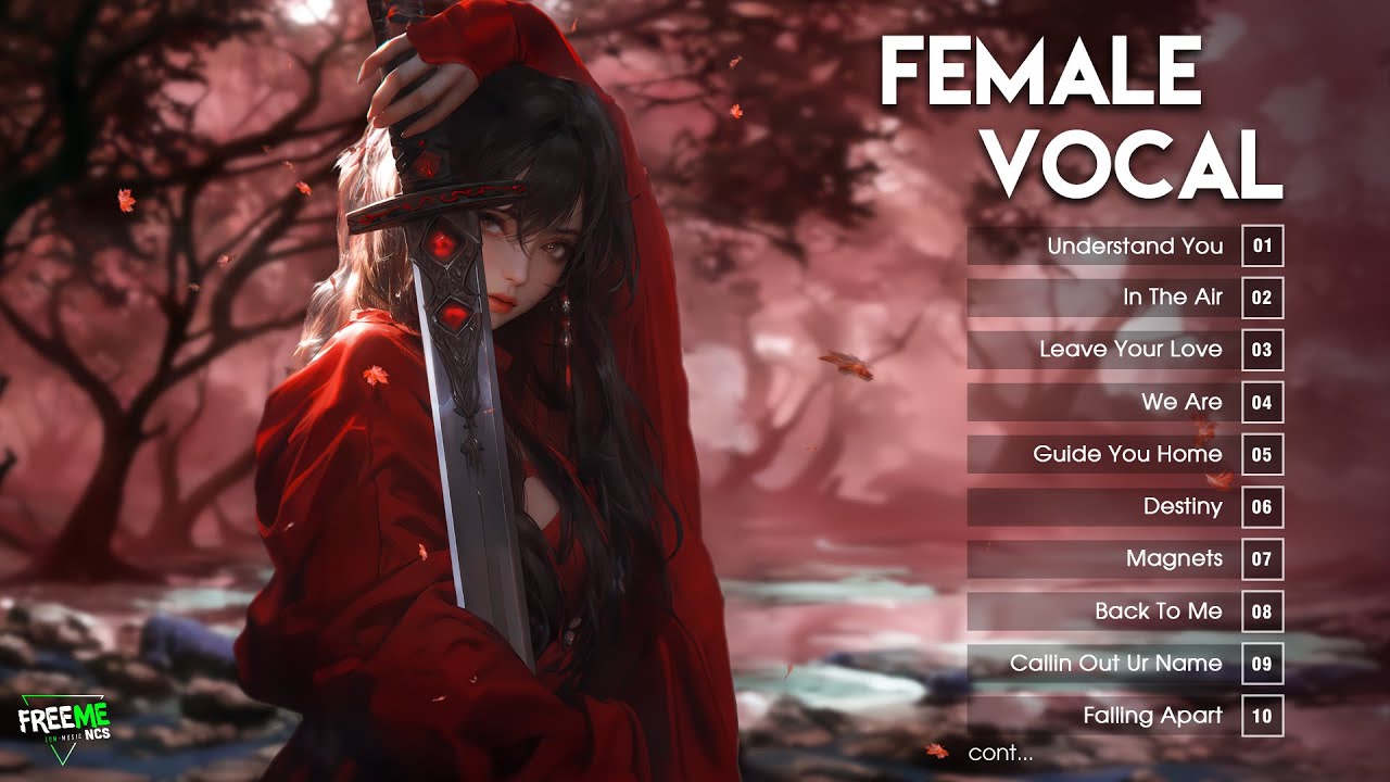 Female Vocal Music Mix 2024  Beautiful Songs x NCS Gaming Music  Best Electronic EDM DnB House