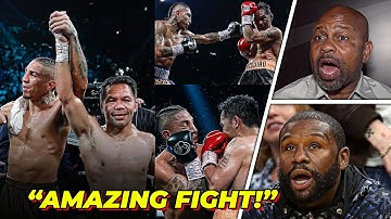 "DRAW DRAMA!" Boxing Experts REACT to Manny Pacquiao VS Mario Barrios SHOCKING DRAW!