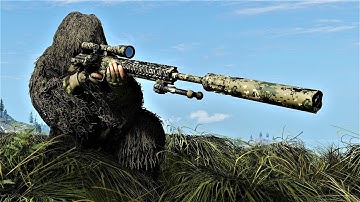 Ghost Recon Breakpoint - Sniper Combat Gameplay [4K No HUD Immersion]