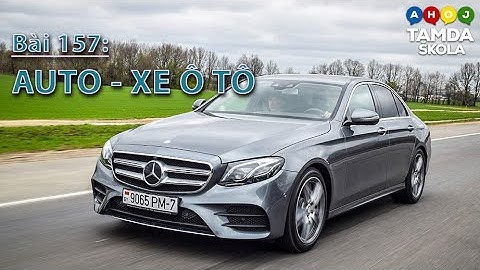 HỌC TIẾNG SÉC – Bài 157 | AUTO - XE Ô TÔ