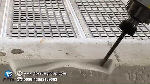 Forsun  4 Axis CNC Wood Router Machine with Spindle Rotating