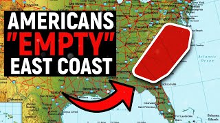 Why so few Americans live in this vast area of the East Coast
