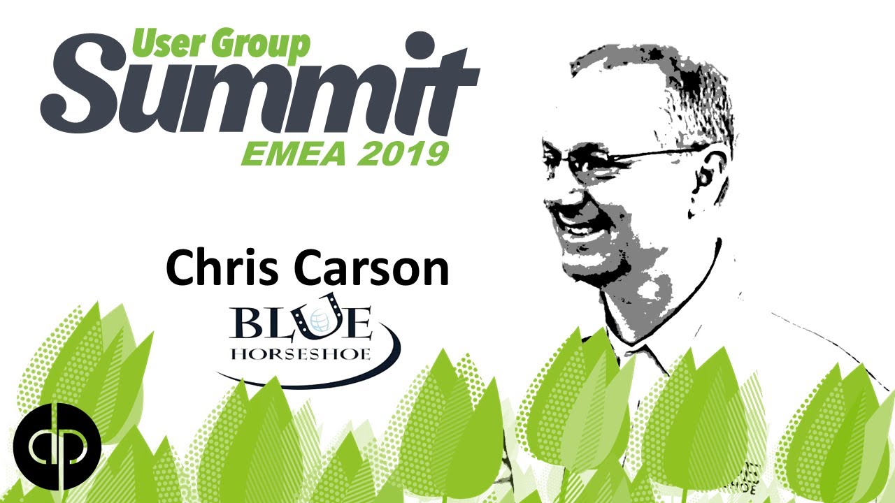 User Group Summit Emea 2019 Blue Horseshoe Solutions Youtube