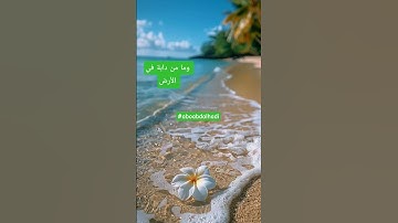 وما من دابة في الأرض ولا طائر يطير #القرآن_الكريم #اكسبلور #آيات_بينات #quran #لايك #قرا#foryou