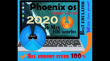 Phoenix Os  (latest version) installation on windows 10 (2020 all errors resolved)