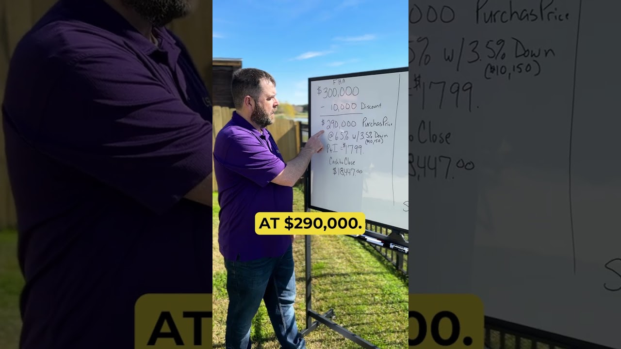 PRICE DISCOUNT VS SELLER CONCESSION PT 1