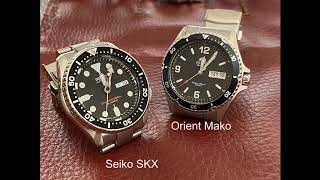 Seiko SKX vs Orient Mako