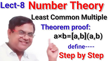 NUMBER THEORY Least Common Multiple( LCM )