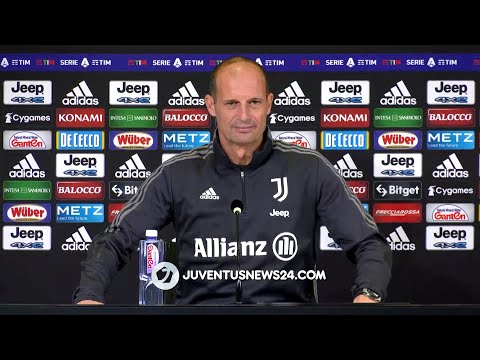 Conferenza stampa Allegri pre Juventus-Atalanta: “Dybala titolare. Contro l'Atalanta non è decisiva”