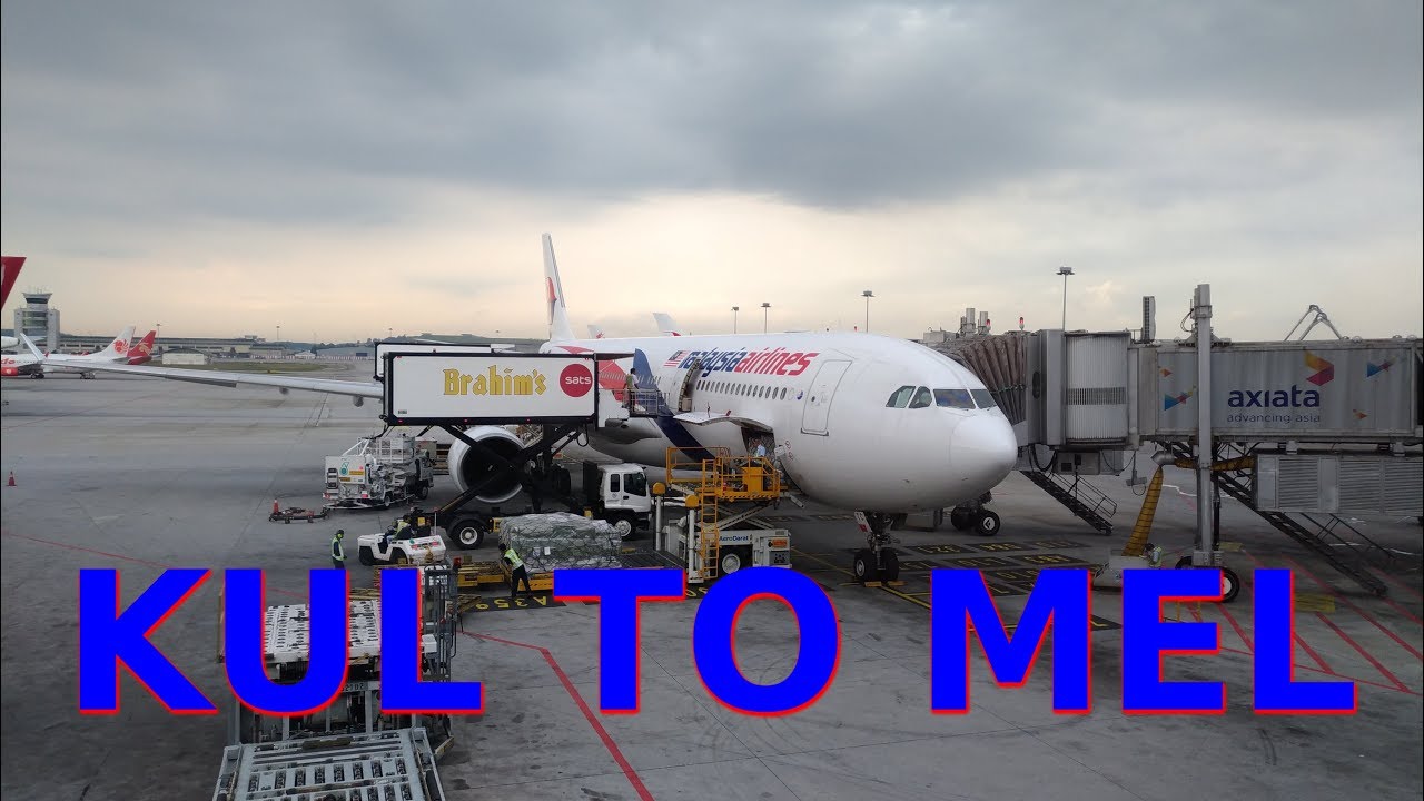 MALAYSIA AIRLINES MH149 Airbus A330 300 KUALA LUMPUR To MELBOURNE