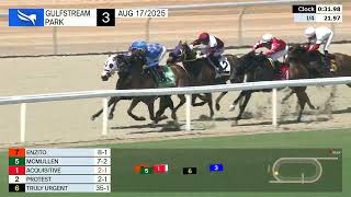 Gulfstream Park August 17, 2025 Race 3