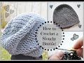 How to Crochet a Cute Slouchy Beanie! | Ms. Craft Nerd