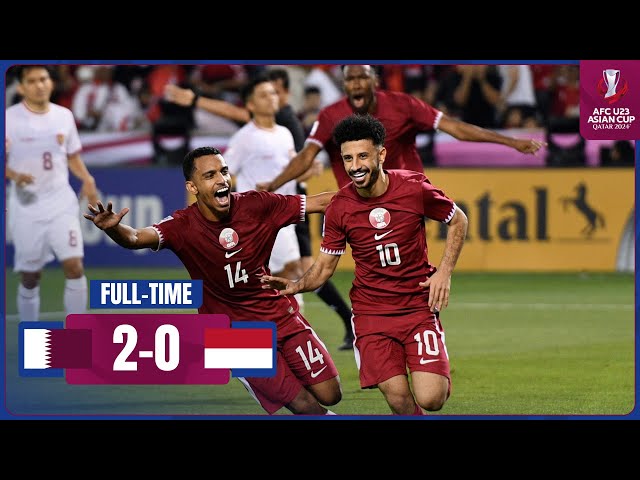 #AFCU23 | Group A : Qatar 2 - 0 Indonesia class=