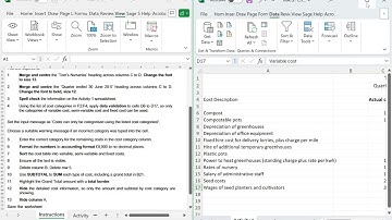 AQ2022 AAT Level 3 MATS Spreadsheets Chapter 1 MATST Toms Nurseries