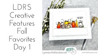 LDRS Creative October Features Day 1 | Simple Fall Scene