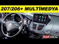 PEUGEOT 207 / 206  ANDROİD MULTİMEDYA UYGULAMA VE TANITIM