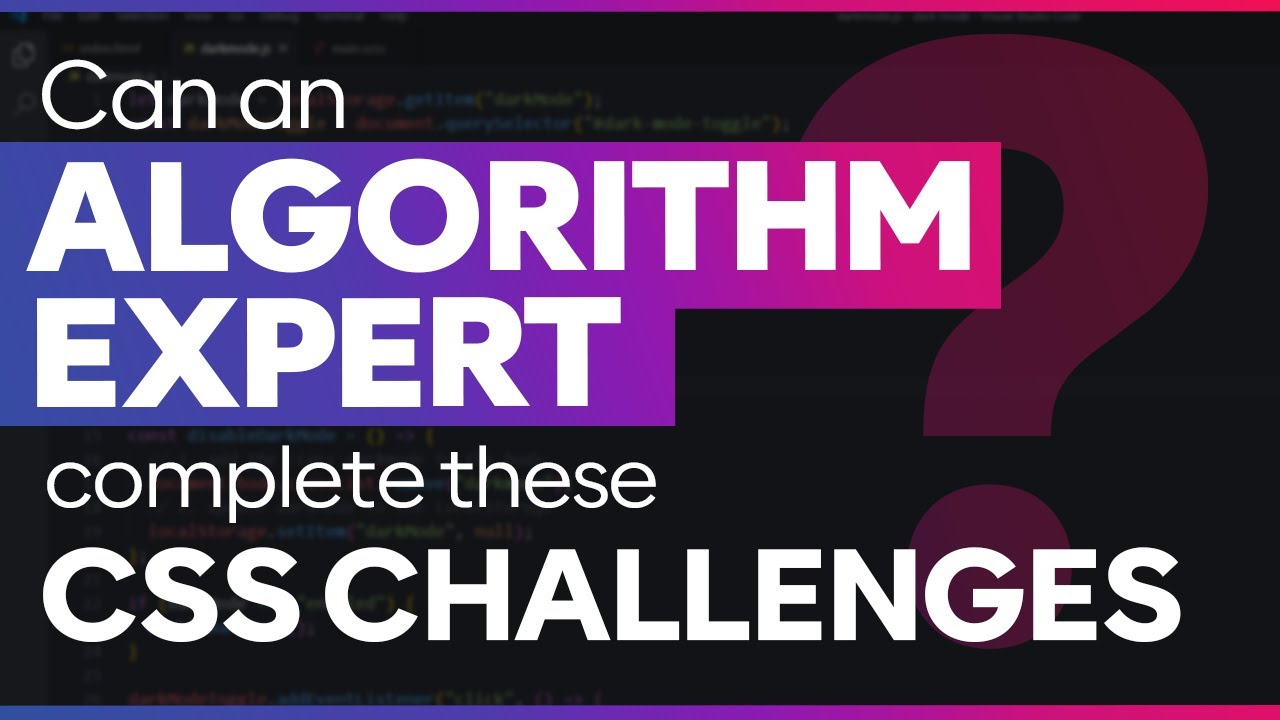 I gave 7 CSS Challenges to Algorithm Expert Rachit Jain!