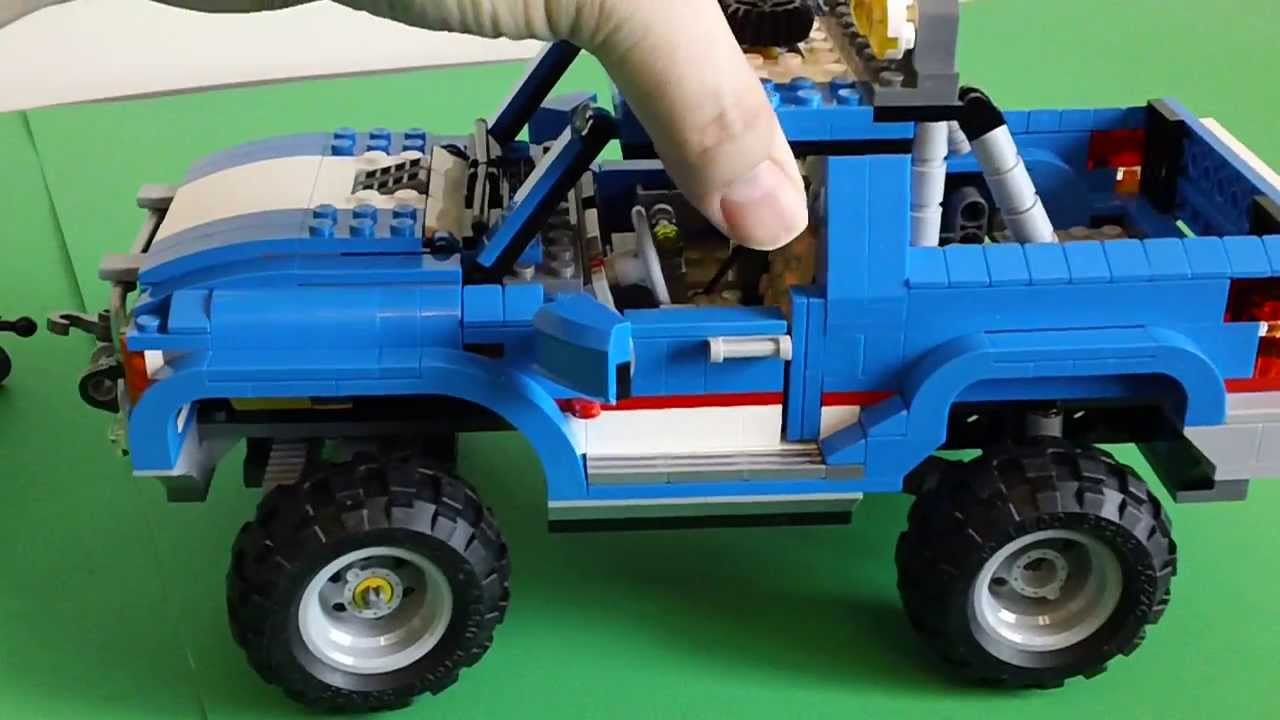 Misterioso maleta idiota LEGO Creator 5893 Offroad Power Review - YouTube