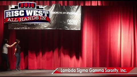2015 RISC West: Lambda Sigma Gamma Sorority, Inc.