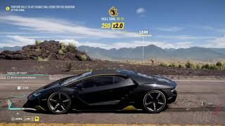 FH5 Lamborghini Centenario 4 wheel steering