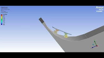 Skateboard Simulation Fail 2 - ANSYS Rigid Dynamics