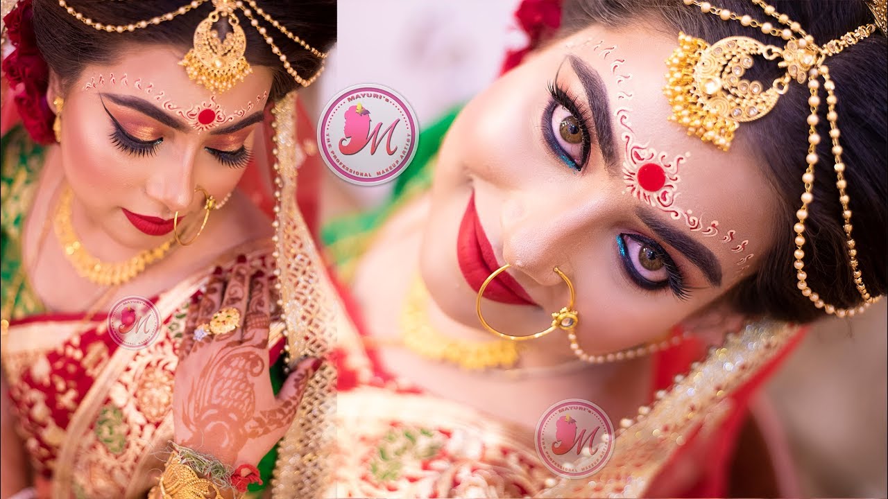 Bengali Bridal Eye Makeup Tutorial