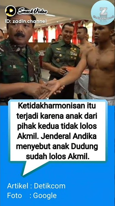 viral isu hubungan panglima TNI dan jenderal Dudung kurang harmonis