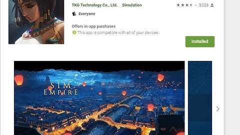 Sim Empire Mobile Game, Intro and gameplay.